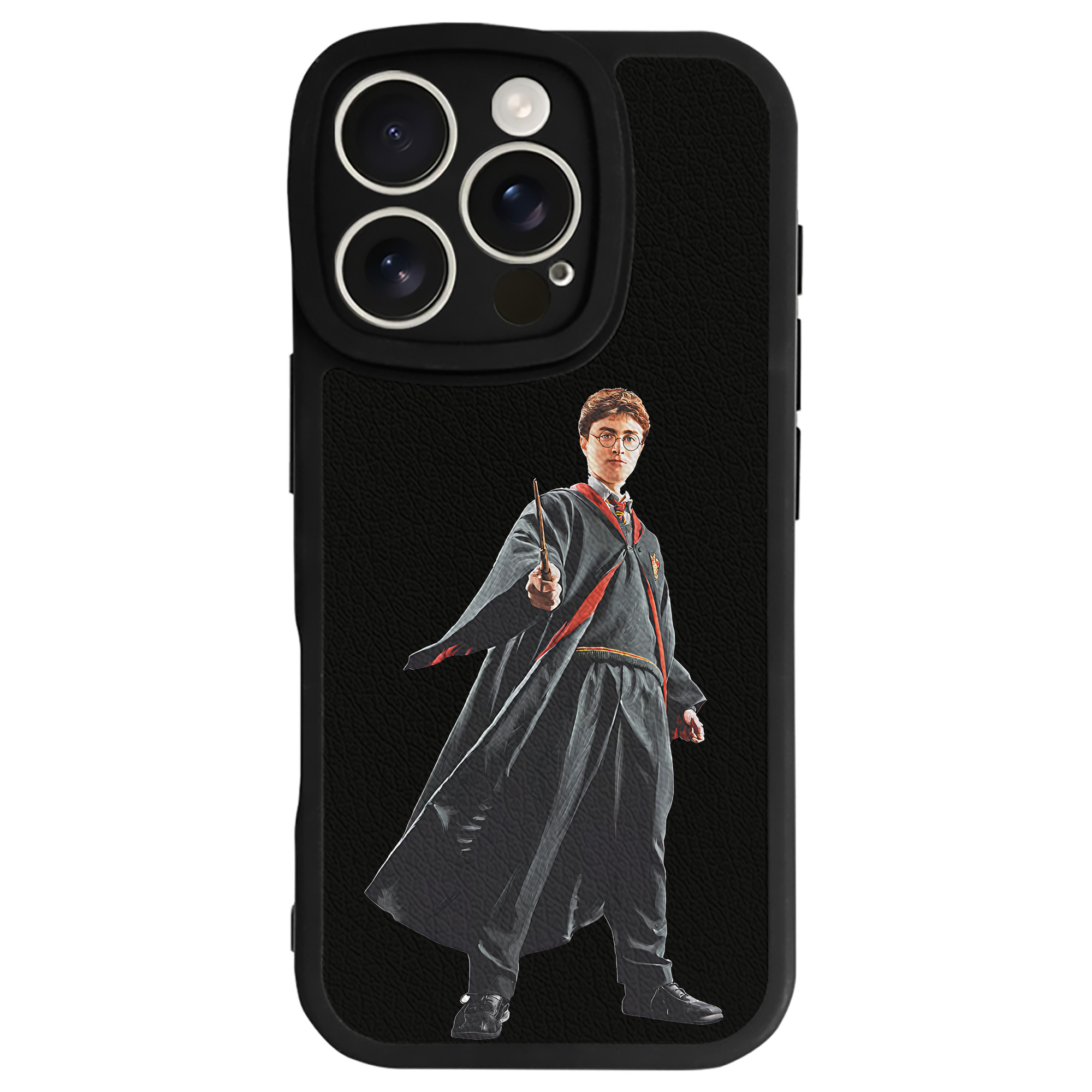 （画像用） Harry Potter ハリー・ポッターシリーズ 【iPhone 16シリーズ対応】シリコンスマホケース（レザー調） 材質：シリコン